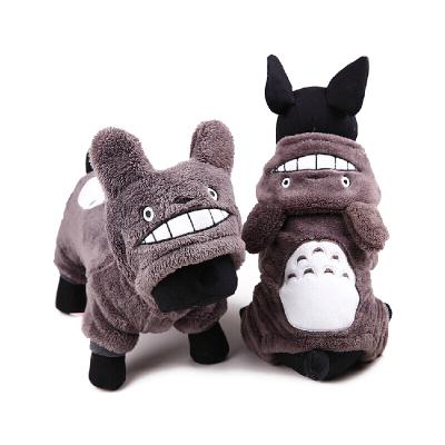 China Newest Sustainable Four Legs Design Warm Winter Fleece Dog Winter Coat for sale