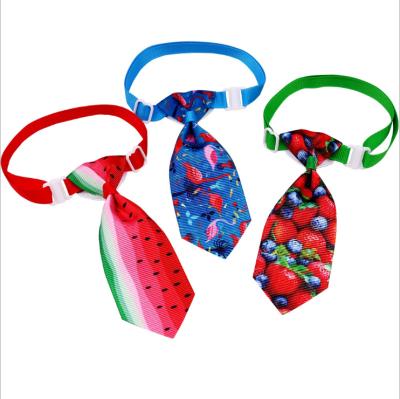 China Wholesale Tropical Style Dog Pet Tie Dog Grooming Adjustable Stocked Pet Accessories for sale