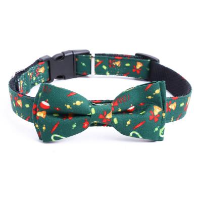 China Manufacturers Padded Pet Collar Strap,Polyester Adjustable Neck Strap Buckle Cats Safe Puppy Collar for sale