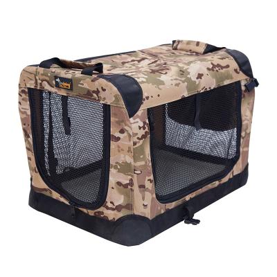 China Hot Sale Pet Carrier Breathable Airline Approved Small Dog Carrier Soft Sided Folding Portable Travel Dog Carrier for sale