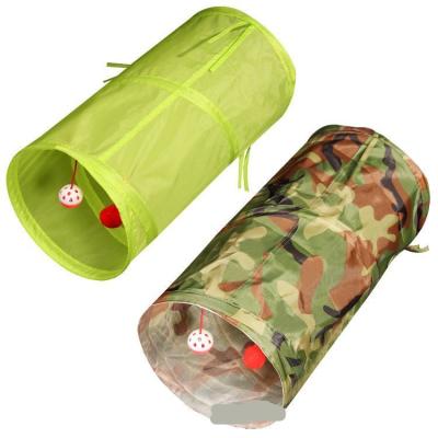 China Viable Manufacturers Selling Pet Cat Tunnel Cat Tunnel Balls Folding Tunnel Cat Toys Play for sale