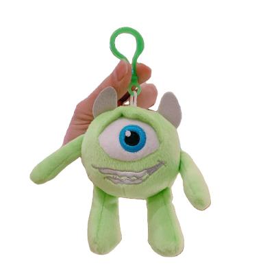 China Mini Cartoon Kids Gift Dinosaur Plush Animal Toy Backpack Plush Doll Key Chain Pendant Children's Girl's Gift for sale