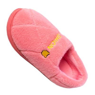 China Indoor Warm Cotton Slipper Couples Winter Thickened Non-slip Slippers Warm Cotton Slippers For Men And Women for sale