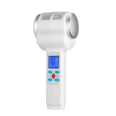 China Ultrasonic Cryotherapy Hot Cold Hammer Lymphatic Massager Beauty Salon Equipment for sale