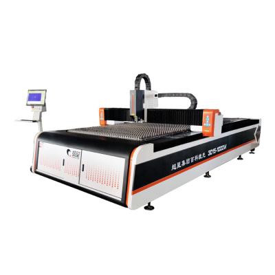 China Water Cooled Stainless Steel Metal Laser Cutting Machine With YYC Guide CNC Fiber Laser Machine for sale