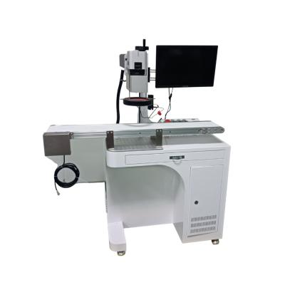 China Air Cooled Desktop Mark Stainless Steel Laser Marking Machine for sale