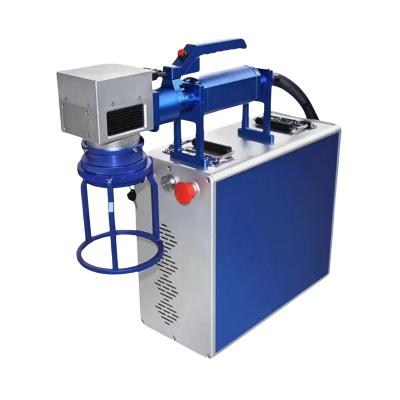 China Air Cooled Zhengzhou Cheapest Fiber Laser Machinery Handheld Marking Machine for sale