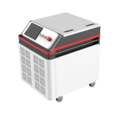 China Safe And Efficient Cleaning Solutions Laser Cleaning Machine 100w Laser Table Slat Cleaning Machine for sale