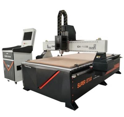 China Building Material Stores Wood CNC Router With Vacuum Table Super Star 1325 MDF 3D CNC Engraving Machine Router for sale