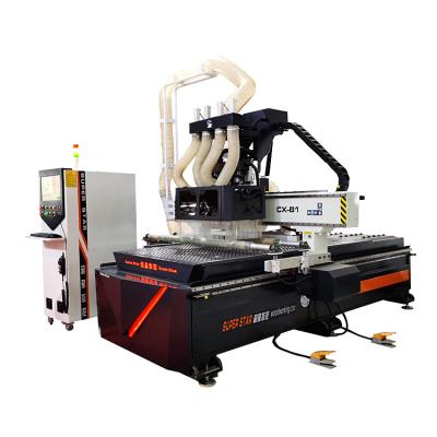 China MDF Head Wood Router 1325 CNC Router Machine Professional 1530 Multi CNC PCB Drilling Machine for sale