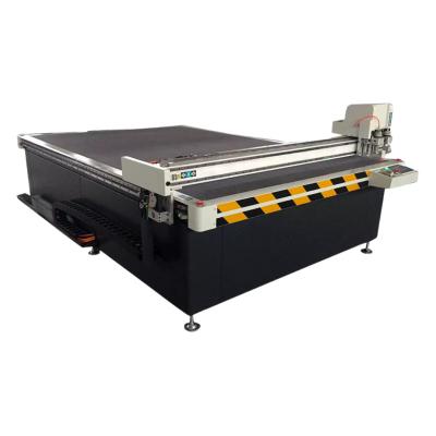 China Advertising Company Cloth Mini Leather Fabric Cnc Knife Cutting Machine for sale