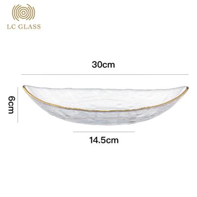 China Viable Cute Glass Small Fruit Salad Bowl For Kitchen Conch Bowl for sale