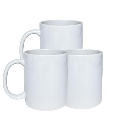 China Wholesale Custom Viable High Quality White Ceramic Christmas Tea Product Blanks Sublimation Logo 11oz/15oz USA Ceramic Mug for sale