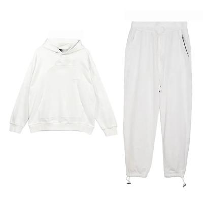 China QUICK DRY Wholesale Autumn and Winter Blank Sweatpants and Hoodie Set Luxury Clothes for Women Two Piece Tracksuit Sets Men 2022 for sale