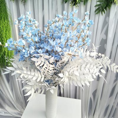 China Cheap wholesale high-simulation silk kapok Custom manufacturer fabric artificial flowers wall for sale