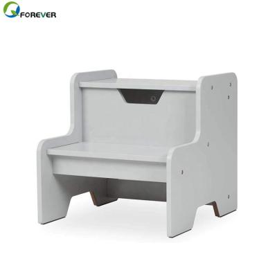 China Modern Simple Home Furniture Chair Wooden Step Stool Stool For Kids for sale