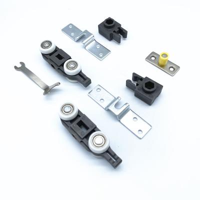 China Modern Hardware Kit for Sliding Door Wooden Sliding Door Hardware Sliding Door Track Roller for sale