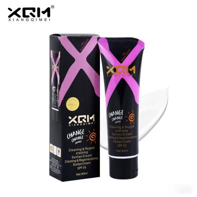 China Sunscreen the spot XQM natural sunscreen lotion sunscreen, suitable for face and body GMPC certification for sale