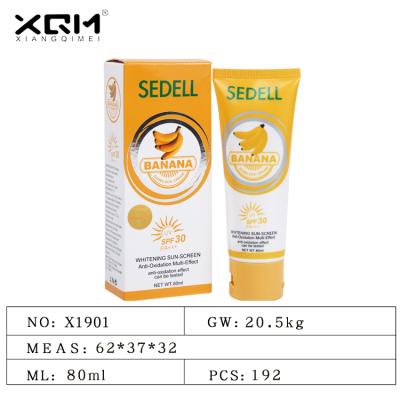 China Custom Sunscreen OEM Edition Sunscreen Anti-ultraviolet Body + 30 Sun Cream Isolation Milk Sunscreen Whitening Facial Whitening SPF for sale