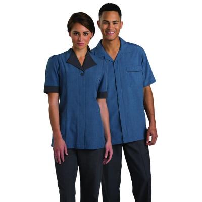 China Can Be Customized Hotel Maid Service Uniform Stylish Updated Tunics for sale