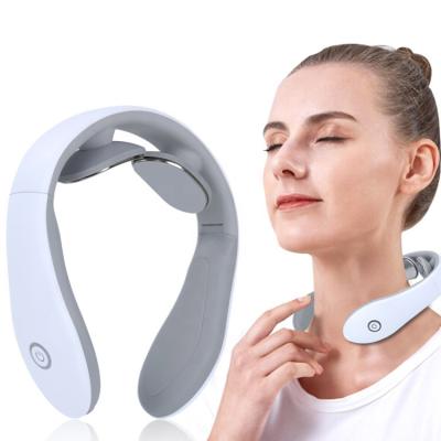 China 2020 Convenient Mini Electric Wireless Infrared Physiotherapy Massager Smart Portable Smart Neck And Shoulder And Back Massager LM for sale