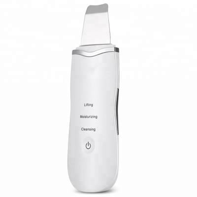 China Professional Ultrasound Spatula DEEP CLEANSING Facial Face Peeling Ultrasonic Skin Scrubber Facial Machine for sale