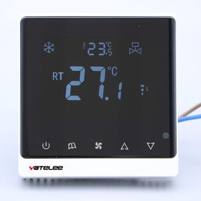 China Eco - Friendly Household And Commercial LCD Screen Digital Smart Floor Heating Thermostat for sale