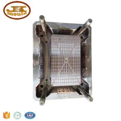 China Basket Mold Storage Crate Steel Plastic Injection Mold for sale