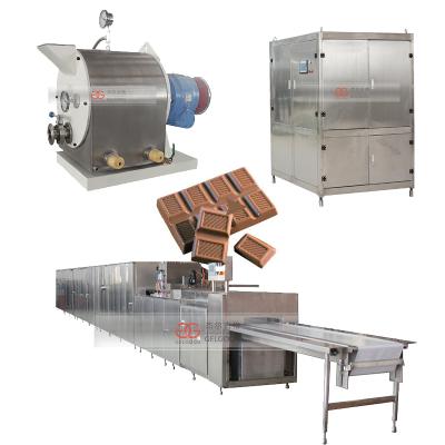 China Small Chocolate Candy Production Machine Melter Chocolate Candy Making Production Line Chocolate Processing Machine for sale