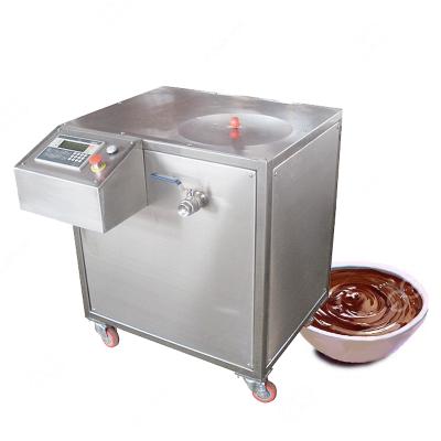 China Full Automatic Chocolate Tempering Machine Full Automatic Ingredient Chocolate Mixing Heating Tempering Chocolate Melangaur Machine With Cocoa For Sale for sale