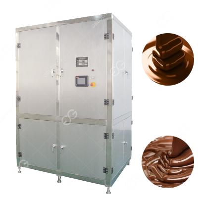 China Chocolate Tempering Machine Commercial Refrigeration 100Kg/H Chocolate Tempering Machine Meses Chocolate Tempering Machine Refrigeration for sale