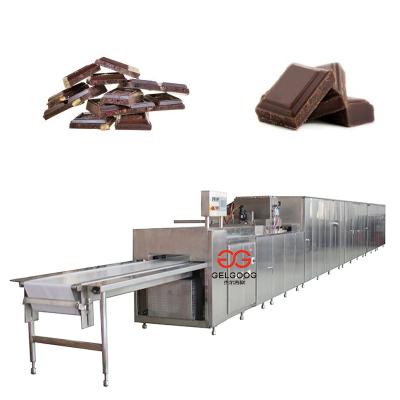 China Automatic Automatic Chocolate Biscuit Chocolate Making Machine Covering Equipment Chocolate Making Machine For Small Production for sale