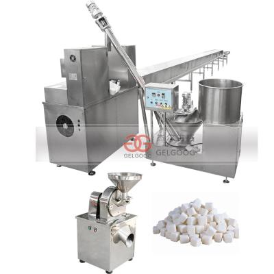 China food & Factory Special Drink Form Production Of Mini Sugar Cube And Hard Candy Making Cube Sugar Production Machine for sale