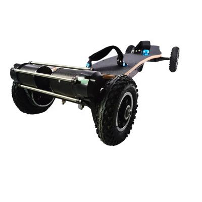 China H2C-Dual Unisex Motor Belt Belt All Terrain Skateboard 150Kg Max Load Skateboard for sale