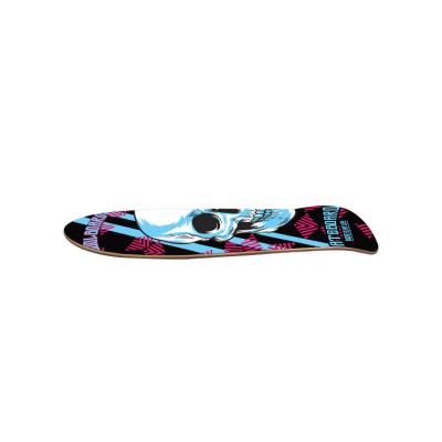 China Youth Old School Wholesale 7-Story Custom Cool Canadian Maple Surf Extended Skateboard Deck for sale