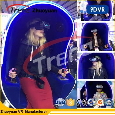 China 720 Degree Immersion Helmet 9D Virtual Reality Simulator Chair For Shopping Mall for sale