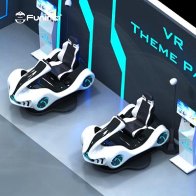 Cina Metallo con diversi giocatori 9d dell'interno Vr che determina realtà virtuale Karting di corsa del simulatore in vendita