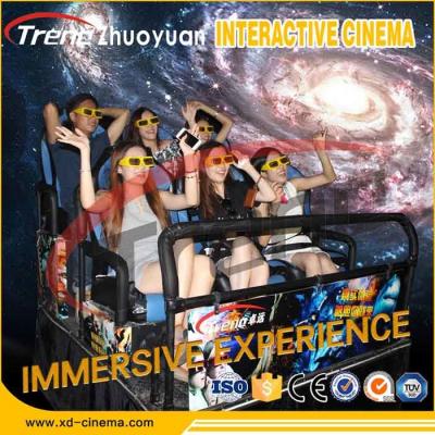 Cina Cinema mobile 5D del circuito idraulico con la console di gioco di realtà virtuale in vendita