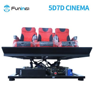 Cina Capacità massima 500 kg 5D Cinema 5d Cinema con proiezione digitale in vendita