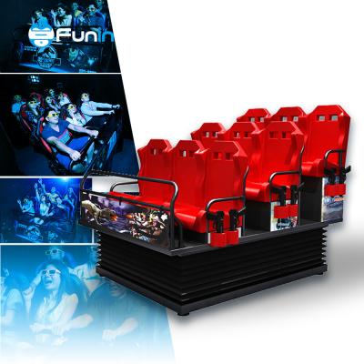 China Shopping Mall Cinemas 5D Design de quadrado personalizado para 9-48 lugares 3 Atualizações mensais 1 Movie à venda