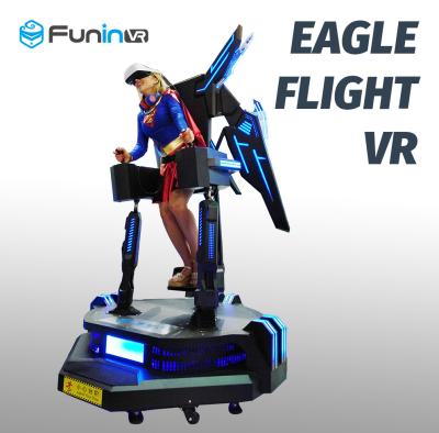 Chine Funin VR tenant la machine de tir 9D de jeu pilotent VR Flight Simulator pour des centres commerciaux à vendre