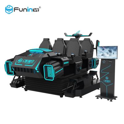 China Interactive 9d Action Cinemas Simulator VR Motion Car 3.8KW 220V For Kids Games for sale