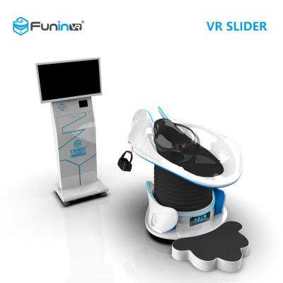 China Double Seats Arcade Game VR Slide / VR Shooting Machine For Fun for sale