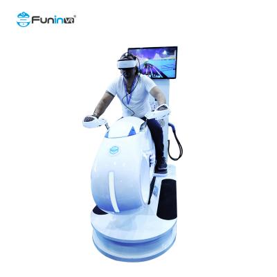 China 1 Player Park Ride VR Moto 360 Degree 9D VR Cinema Simulator VR theme park rides for sale