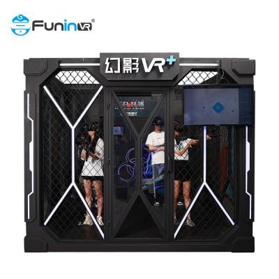 China simulador do jogo do tiro do peso 400kg VR de 9D VR Arcade Machine para passeios do parque temático de VR à venda