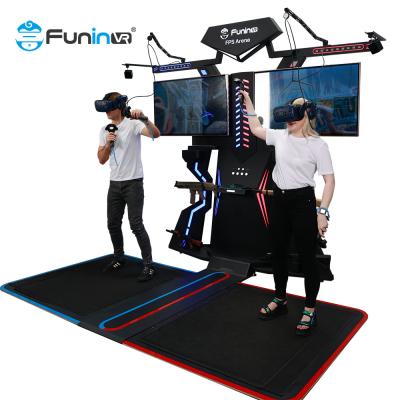 China Interactive roller coaster 2 players space VR FPS Shooting Multiplayers for sale