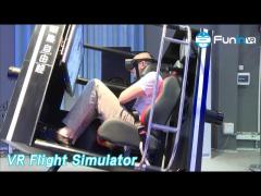 Indoor Vivid VR Flight Simulator Arcade 720 Degree Safe High Precision