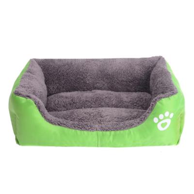 China Luxury Breathable Plush Sofa Comfortable Custom Sleeping Amazon Rectangle Cave Blanket Pet Mat Beds Dog Bed for sale