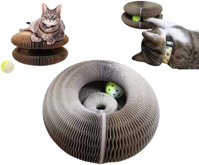 China Round Bed Climbing Mat Lounge Toy Board Scratcher Cat Tree Cudtomized Amazon Sustainable Variable Durable Success Pet Tree for sale