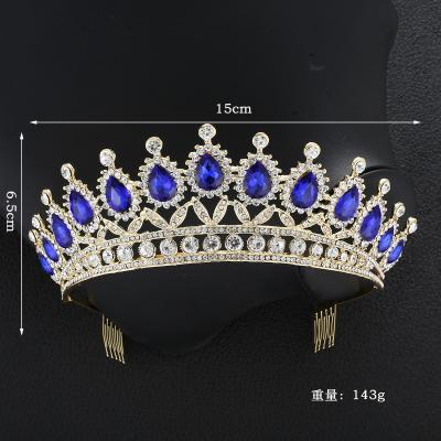 China Crystal Rhinestone Tiaras and Crowns Hair Accessories ab Crown for Women Princess Tiara for Women Crown for Girls Birthday Crowns for Women for sale